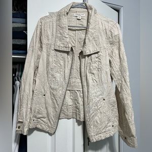 Coldwater Creek light jacket, size 8